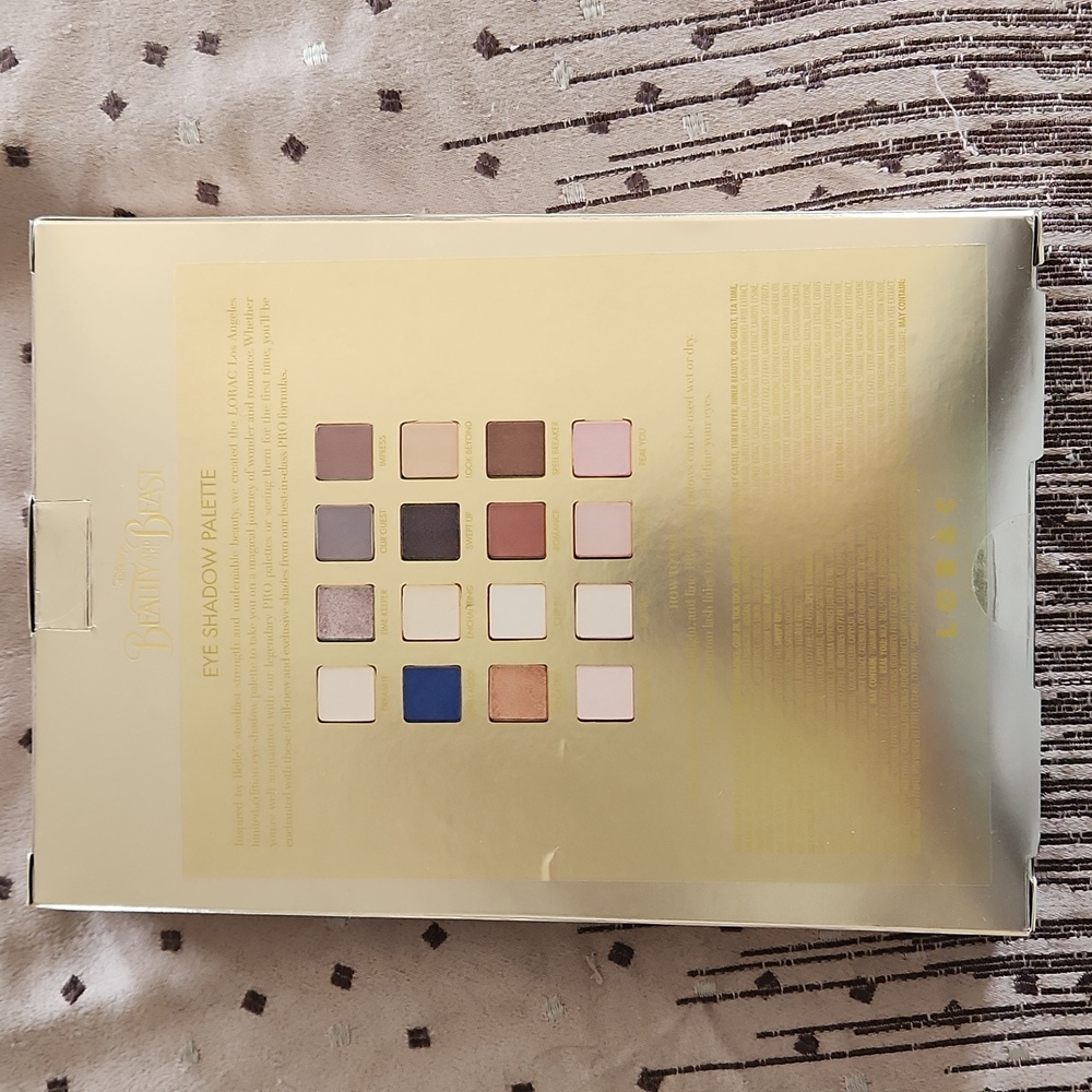 LORAC Disney Beauty and the Beast Eye Shadow Palette - Picture 2 of 5